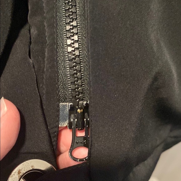 Studio Works Black Utility Rain Jacket | Size Small | Zip & Toggle | Chic & Func - Picture 6 of 11